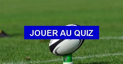 Quiz sur le rugby - Quizz.biz