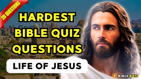 QuizMoz - Life of Jesus Test