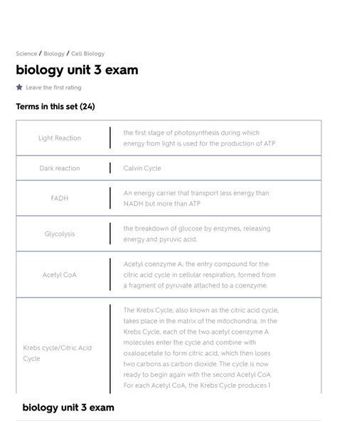 Quizlet biology. Things To Know About Quizlet biology. 