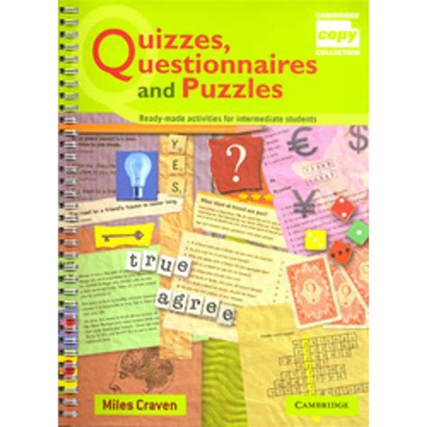 Quizzes Questionnaires And Puzzles