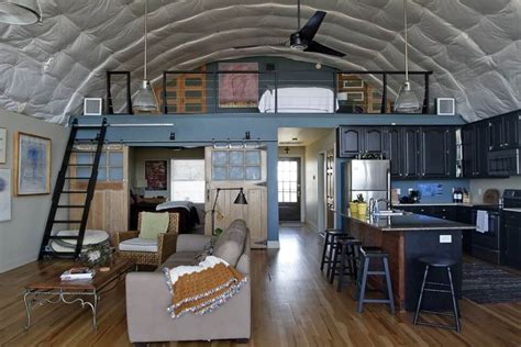 More ideas below: Modern quonset hut homes Living Rooms Space