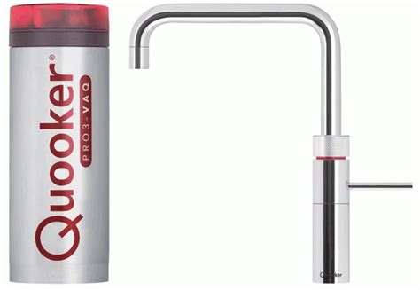 Quooker PRO 3 Fusion Square Tap in Polished Chrome Finish