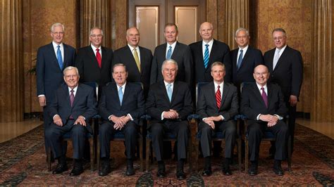 In the Latter Day Saint movement, the Quorum of the Twelve (also known as the Council of the Twelve, the Quorum of the Twelve Apostles, Council of the Twelve Apostles, or the Twelve) is one of the governing bodies (or quorums) of the church hierarchy organized by the movement's founder Joseph Smith and patterned after the Apostles of Jesus (Commissioning of the Twelve Apostles).. 