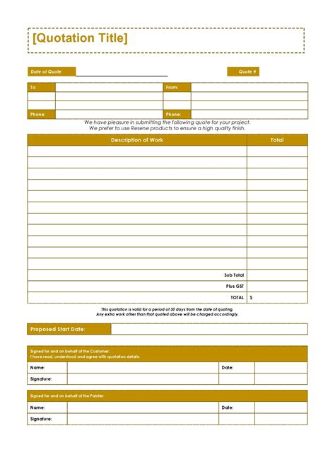 Quotation Letter Format In Word Database Letter Template Collection