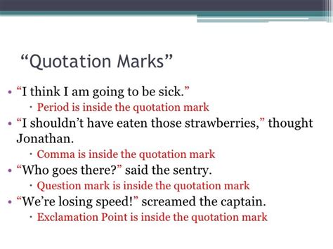 Quotation Marks - SlideShare