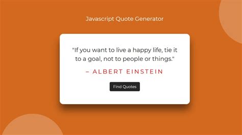 Quote generator. HIX.AI Quote Generator lets you generate high quality quotes for free, with over 20 types of topics and themes. You can also customize your quotes with additional information, … 