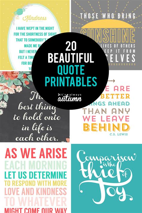 Quotes Printable