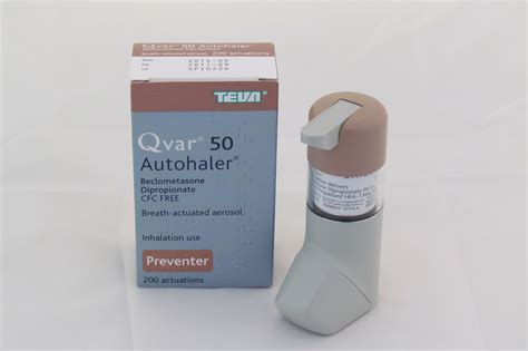 Qvar 50 inhaler (Teva UK Ltd) 200 dose - RightBreathe