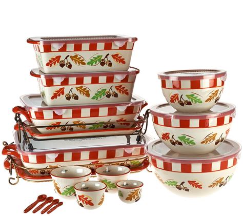 Available for 3 Easy Payments. "As Is" Temp- tations Classic Set of (4) 12-oz Covered Bakers. $26.50 $42.00. Available for 3 Easy Payments. "As Is" Temp- tations Woodland 3-qt Scalloped Edge Oval Baker. $19.50 $39.98. Available for 3 Easy Payments. 1. Click here to find a great selection of Bakers Bakeware from Temp-tations at QVC.com. . 