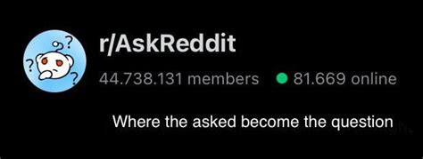 R/AskReddit on Reddit