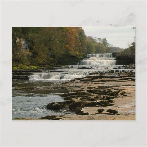 R/P POSTCARD - AYSGARTH - THE LOWER FALLS