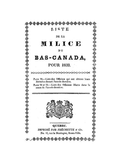 Répertoire des officiers de milice du bas canada, la milice sédentaire ou non active, 1846 1868. - Massey ferguson to35 tractor repair manual.