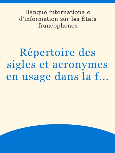Répertoire des sigles et acronymes en usage dans la francophonie. - 2004 2005 honda trx450r trx 450 r service shop repair manual factory oem.