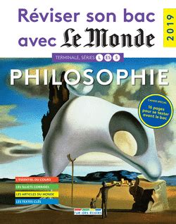 Réviser le cours - Philosophie - Terminale - Assistance scolaire