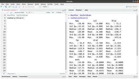 R for Descriptive Statistics - wintechmobiles.com