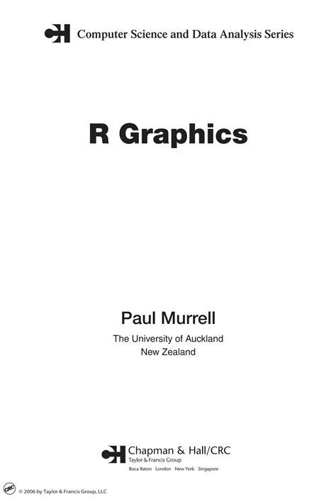 R Graphics Computer Science And Data Analysis