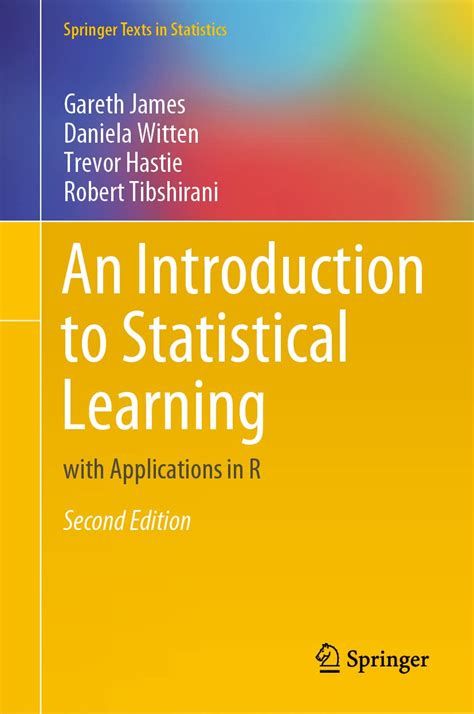 R James Learning To Introduction In Statistical An