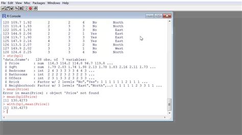 R Reading in CSV Files YouTube