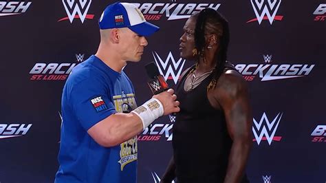 R Truth on his first conversation with John Cena in WWE