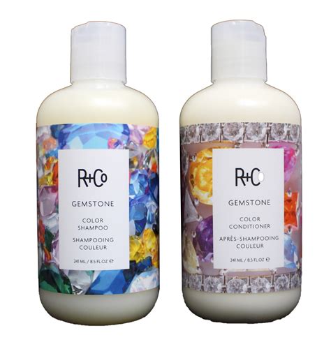R and co shampoo. Ingredients. Biotin, improves the keratin infrastructure of hair. Increases hair strength and vitality. Pro Vitamin B5, penetrates hair and provides intense hydration. Coats strands and adds a natural sheen. Saw Palmetto Berry Extract, adds body to hair, helping it to appear thicker. Coconut Oil, helps to strengthen and condition hair. 
