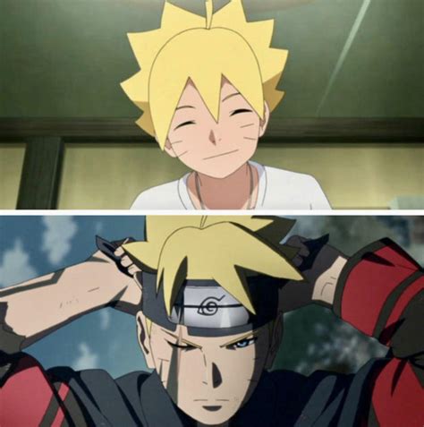 R boruto. In the very first chapter Boruto says something like "when you become hokage, stay single." That line is there for 1 of 2 possible things. Foreshadowing, so that they actually do stay single. Or irony, where Boruto probably ends up proposing to Sarada in the future despite what he said at the beginning. 2. 