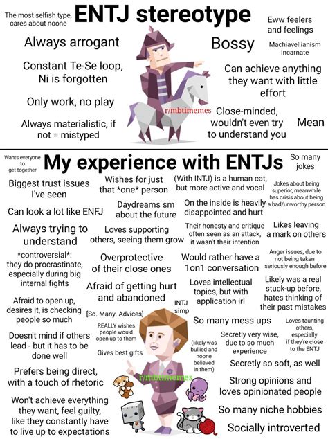 Ne vs Ni: an ENTP likes to explore ideas with their intuition for the sake of exploration. An ENTJ can do this too, but most of the time its with the goal of finding answers to complete an understanding or deepen their knowledge on a subject or for some goal. As an ENTJ I tend to look for and find an underpinning driving force behind a lot of data.. 