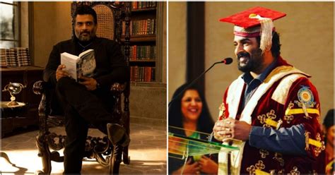 R madhavan education qualification