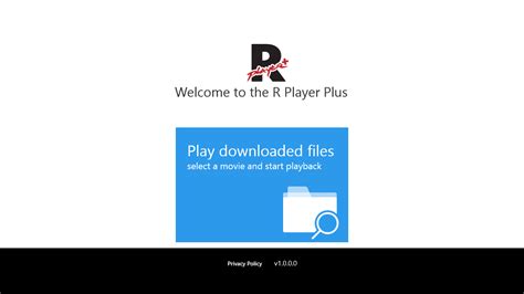 R player. Microsoft Apps 