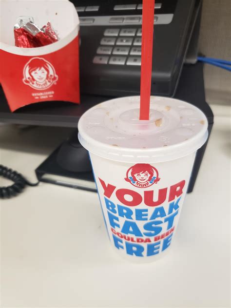 The main ingredients of a vanilla Frosty from Wendy’s are milk, corn syrup, cream, whey, guar gum and nonfat milk, as of 2015. The chocolate version consists of the same ingredients with the addition of alkali processed cocoa.