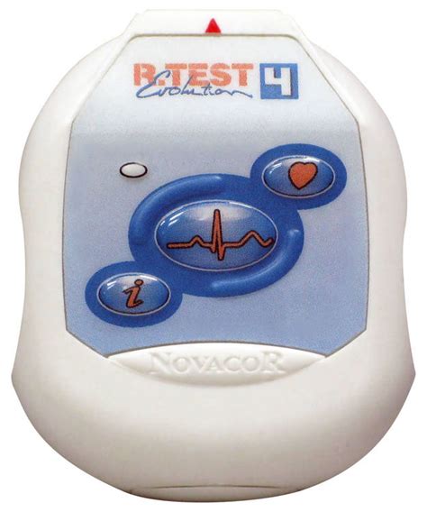R.test. Facilitates conclusive capture and documentation of infrequent ECG arrhythmia events without the need for patient activation. Weighing just 42 grams the R Test evolution 4 is extremely comfortable and is worn discreetly under clothing. Waterproof to the IPX4 standard, the R.Test evolution 4 is one of the most robust recorders available. 