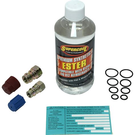 Save on Carquest A/C Products R-12 To R-134A Conversion Kit 7408 at Advance Auto Parts. Buy online, pick up in-store in 30 minutes. ... This item offers the most economic way to convert R-12 to R-134a gauges. Also it includes R-134a 90 degree quick couplers and an adapter for R-134a refrigerant tank. Product Features: Material: Brass;. 