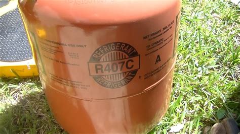 R407C is a non-ozone depleting blend of three HFC refrige