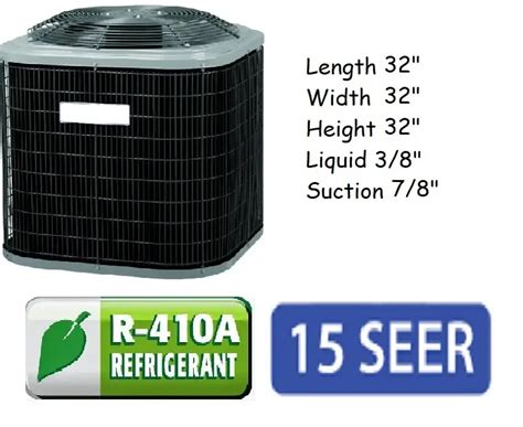 The ACiQ R4A5S42AKAWA air conditioner condenser has an output of 3.5 tons, generally enough to cool up to a medium-sized house in ideal climates. In many system configurations, the tonnage of the unit's paired coil or air handler will be larger in tonnage than this condenser, which maintains the efficiency of the unit.
