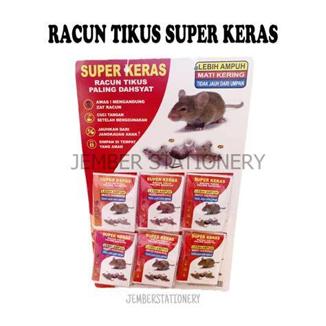 Racun tikus super keras original (per renteng) - Shop - raincitystudios.com