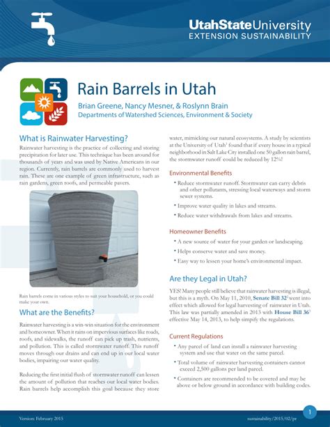 Rain Barrels in Utah | USU - raincitystudios.com