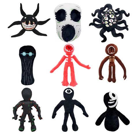 RAINBOW FRIENDS Door Figure Plush Toy Horror Game Character …