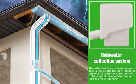 Rainwater Diverter Kit - Downspout Collector, Easy Assembly - raincitystudios.com