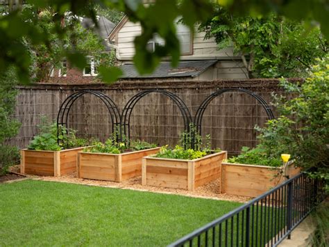 Raised Garden Beds With Fence - Frame it All - raincitystudios.com