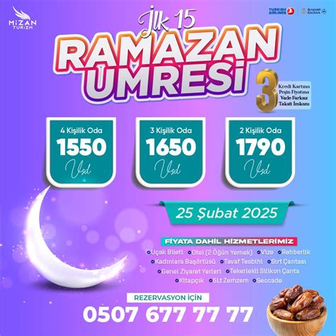 RAMAZAN UMRESİ 1200 EURO.