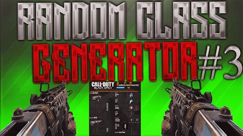 RANDOM CLASS GENERATOR in Phantom Forces YouTube