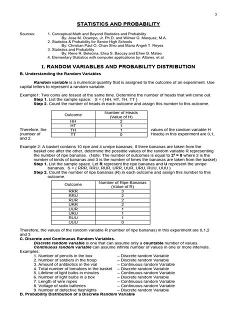 Random Variables and Probability Distribut... | Practice Hub - wintechmobiles.com