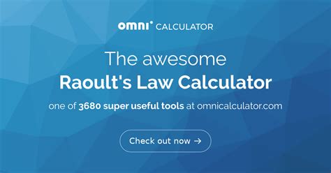 Raoult's Law Calculator - wintechmobiles.com