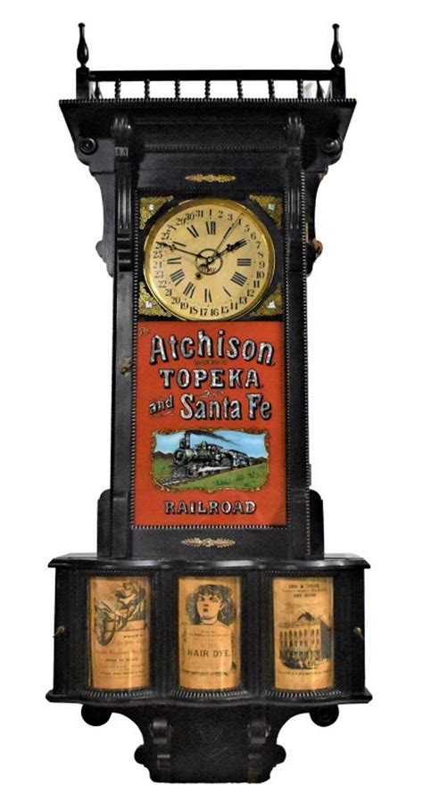 RARE SIDNEY ADVERTISING CLOCK - PARTS #58691148