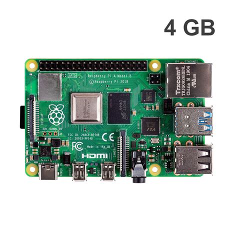 RASPBERRY PI 4 4GB MINI PC RASPBERRY Pi MODEL 4 B .