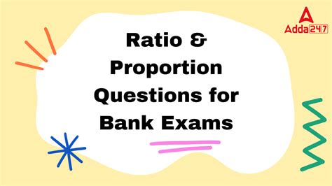 Ratio and Proportion Questions PDF for Bank Exams at Smartkeeda - wintechmobiles.com
