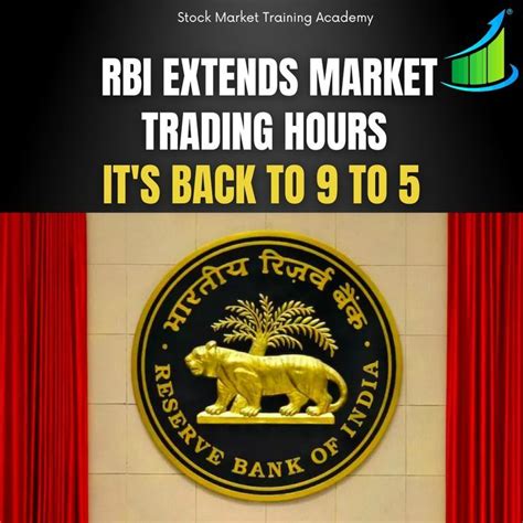 RBI extends bond, currency market hours to 3:30 pm starting 9 Nov