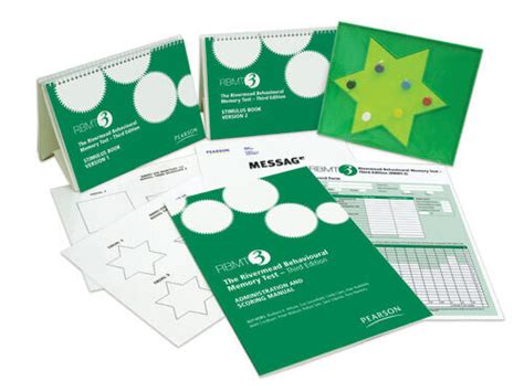 RBMTIII Rivermead Behavioural Memory Test Version 3