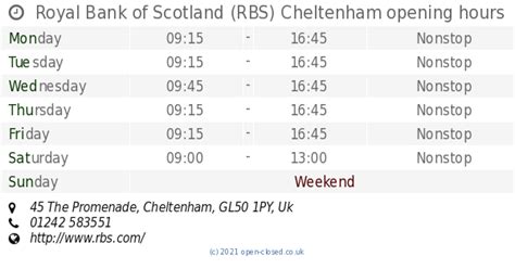 RBS in Cheltenham – Opening times & address – storebranch.com