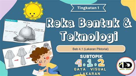 RBT Tingkatan 1: Gaya visual lakaran (Rendering) - YouTube