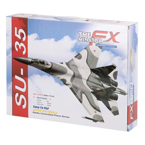 RC FX SU-35 Lidmašīna RC AIRCRAFT - motivs.lv